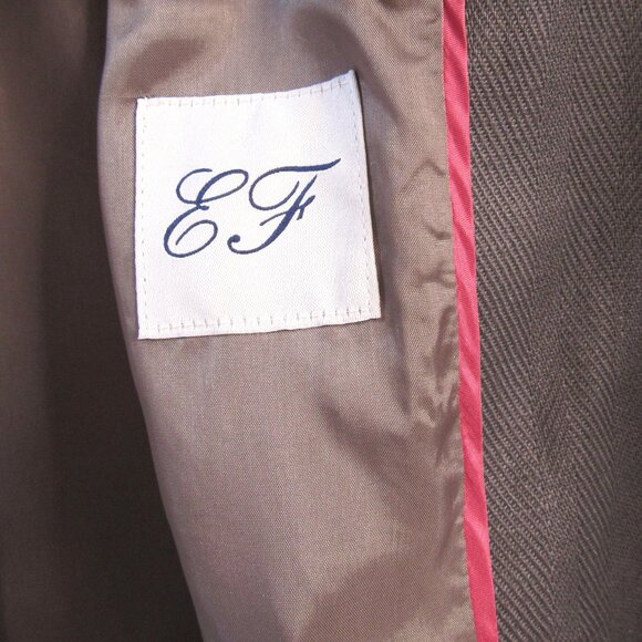 Emerson Fry Fitted Linen Blazer Jacket - Picture 8 of 9